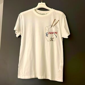 Ganni Relaxed Graphic T-shirt Size S